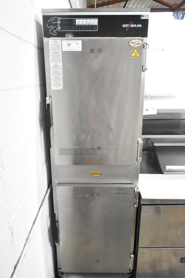 2019  Alto Shaam 1200-SK/III Stainless Steel Commercial Smoker Oven on Commercial Casters. 208-240 Volts, 1 Phase. - Image 1 of 7