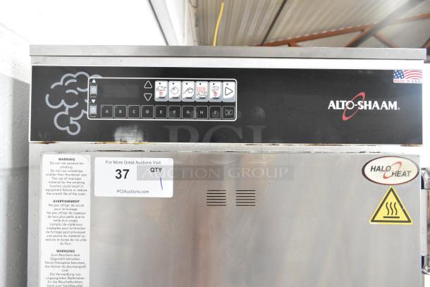 2019  Alto Shaam 1200-SK/III Stainless Steel Commercial Smoker Oven on Commercial Casters. 208-240 Volts, 1 Phase. - Image 2 of 7