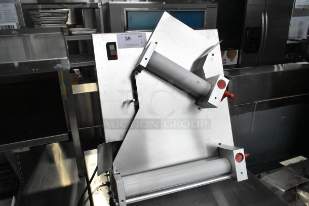Vevor APD30 Stainless Steel Commercial Countertop Dough Sheeter. 110 Volts, 1 Phase. - Image 1 of 5