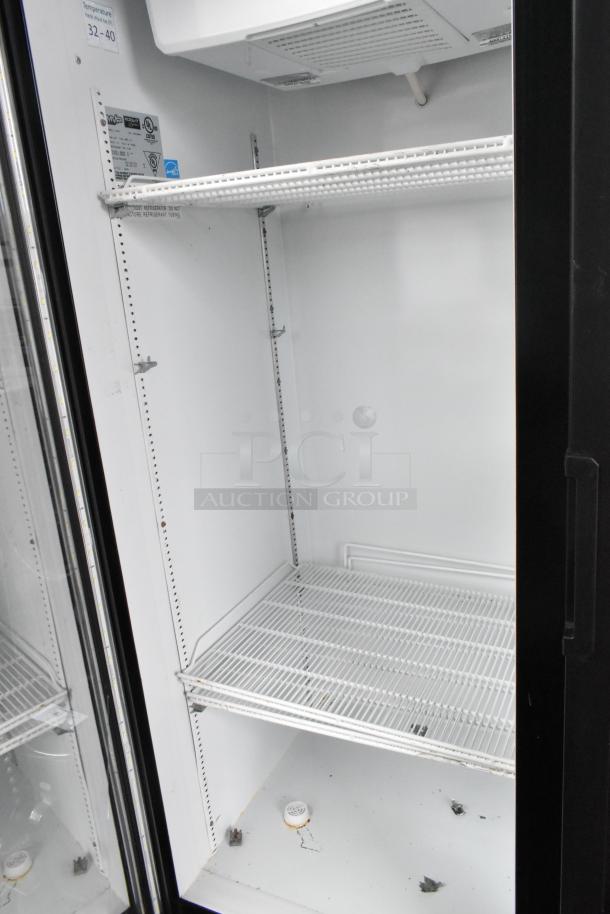 Kool It LX-46R B Metal commercial 2 Door Reach In Cooler Merchandiser w/ Poly Coated Racks on Commercial Casters. 115 Volts, 1 Phase. - Image 4 of 8
