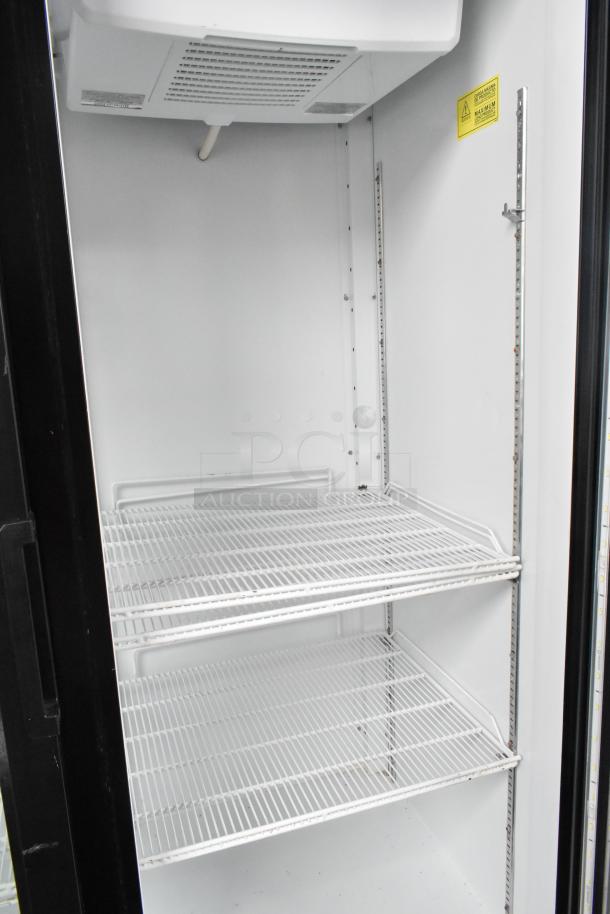 Kool It LX-46R B Metal commercial 2 Door Reach In Cooler Merchandiser w/ Poly Coated Racks on Commercial Casters. 115 Volts, 1 Phase. - Image 5 of 8
