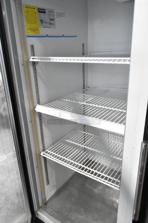 Polar GE019 Metal Commercial 2 Door Reach In Cooler Merchandiser w/ Poly Coated Racks. 115 Volts, 1 Phase. - Image 2 of 6