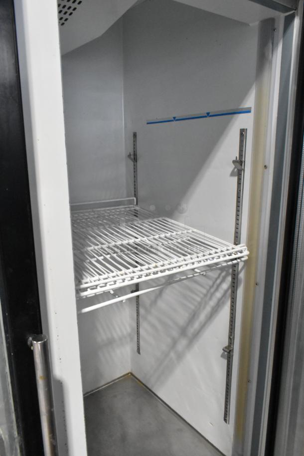 Polar GE019 Metal Commercial 2 Door Reach In Cooler Merchandiser w/ Poly Coated Racks. 115 Volts, 1 Phase. - Image 3 of 6