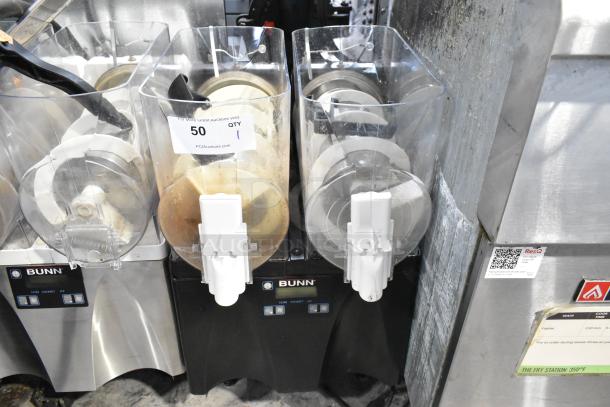 Bunn ULTRA-2 Stainless Steel Commercial Countertop 2 Hopper Slushie Machine. Missing Lids. 115 Volts, 1 Phase. - Image 1 of 6