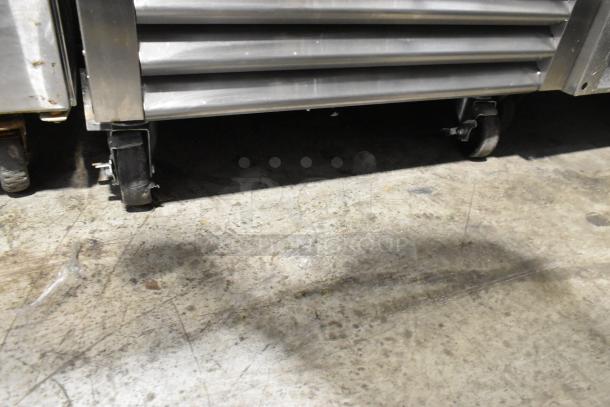 Maxx Cold MXSF-23FDHC Stainless Steel Commercial Single Door Reach In Freezer w/ Poly Coated Racks on Commercial Casters. 115 Volts, 1 Phase. - Image 7 of 8