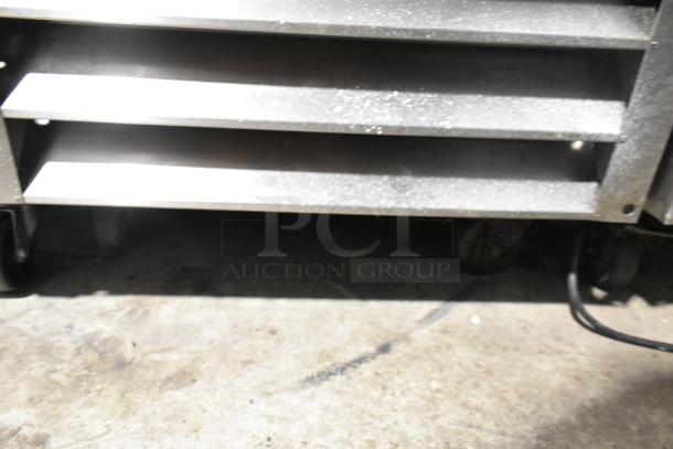Entree CR1 Stainless Steel Commercial Single Door Reach In Cooler w/ Poly Coated Racks on Commercial Casters. 115 Volts, 1 Phase. - Image 5 of 6