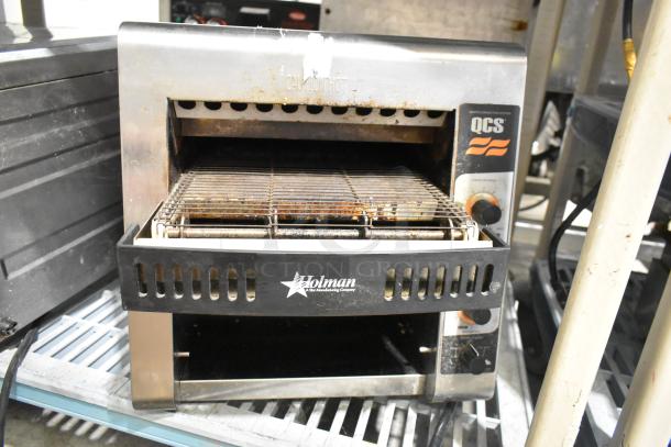 Star Holman QCS-2-800 Stainless Steel Commercial Countertop Electric Powered Conveyor Oven. 208 Volts, 1 Phase. - Image 1 of 4