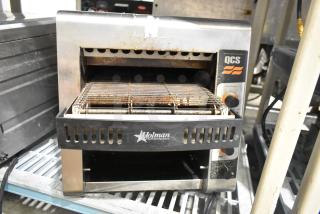 Star Holman QCS-2-800 Stainless Steel Commercial Countertop Electric Powered Conveyor Oven. 208 Volts, 1 Phase.