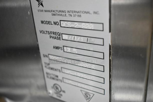 Star Holman QCS-2-800 Stainless Steel Commercial Countertop Electric Powered Conveyor Oven. 208 Volts, 1 Phase. - Image 4 of 4