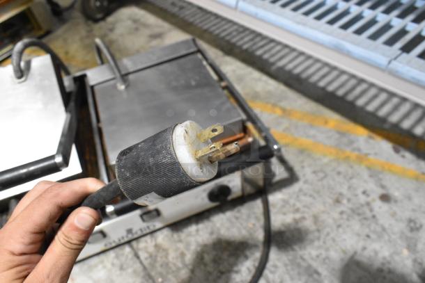 Eurodib Stainless Steel Commercial Countertop Double Panini Press. 208/220 Volts, 1 Phase. - Image 3 of 3
