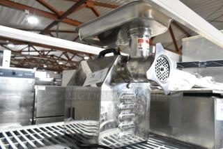 Vevor XZ-12A Stainless Steel Commercial Countertop Meat Grinder. 110 Volts, 1 Phase.