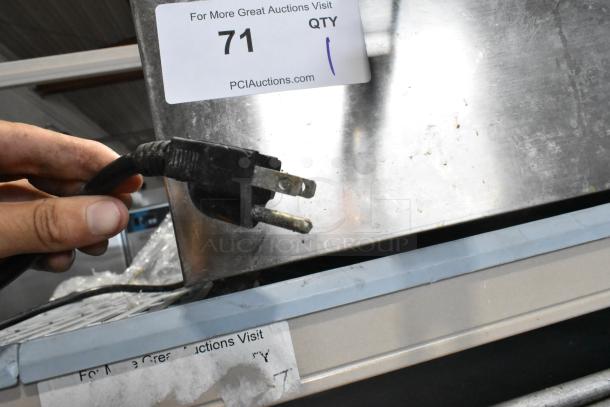 Zokop EH82 Stainless Steel Commercial Countertop Double Electric Powered Fryer. 110 Volts, 1 Phase. - Image 3 of 5
