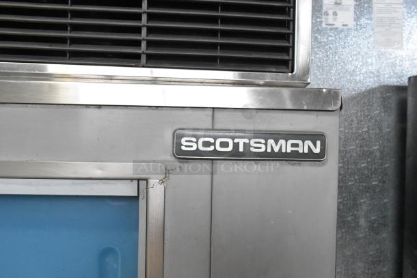Hoshizaki KM-1601SWH Stainless Steel Commercial Ice Head on Scotsman BH1356E Commercial Ice Bin. 208-230 Volts, 1 Phase. - Image 5 of 8
