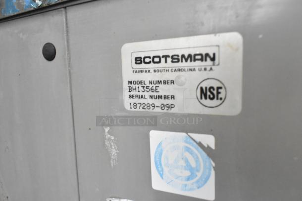 Hoshizaki KM-1601SWH Stainless Steel Commercial Ice Head on Scotsman BH1356E Commercial Ice Bin. 208-230 Volts, 1 Phase. - Image 7 of 8