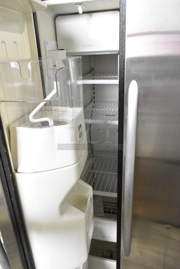 KitchenAid Stainless Steel Cooler w/ Freezer and Ice Dispenser. 115 Volts, 1 Phase. - Image 2 of 4