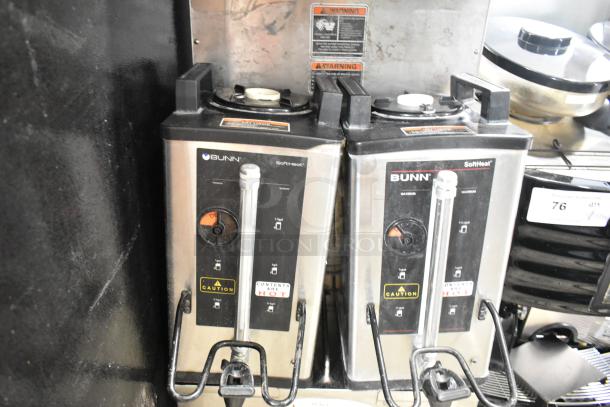 Bunn Dual DBC Stainless Steel Commercial Countertop Double Coffee Machine w/ 2 Satellite Servers. 120/208-240 Volts, 1 Phase. - Image 3 of 4