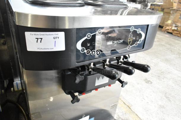 Taylor C723-33 Stainless Steel Commercial Water Cooled 2 Flavor Soft Serve Ice Cream Machine. 208-230 Volts, 3 Phase. - Image 3 of 6