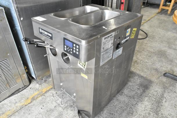 2022 Stoelting F131-38I2 Stainless Steel Commercial Countertop 2 Flavor w/ Twist Soft Serve Ice Cream Machine. 208-240 Volts, 1 Phase. - Image 2 of 6