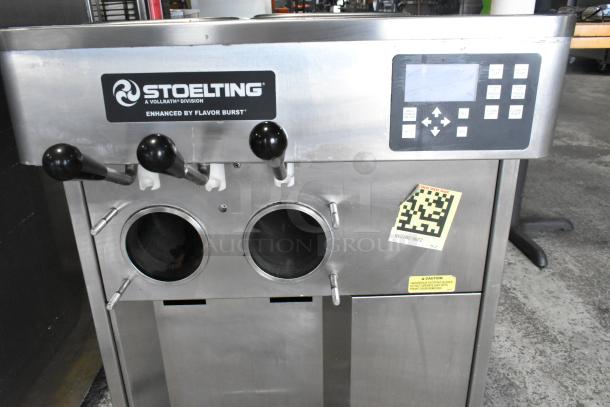 2022 Stoelting F131-38I2 Stainless Steel Commercial Countertop 2 Flavor w/ Twist Soft Serve Ice Cream Machine. 208-240 Volts, 1 Phase. - Image 6 of 6