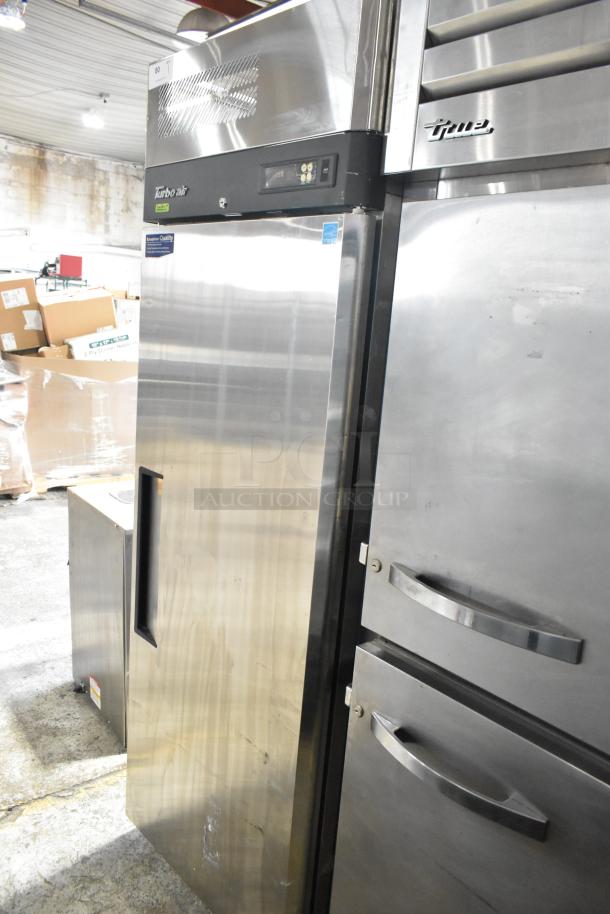 Turbo Air M3F24-1-N Stainless Steel Commercial Single Door Reach In Freezer on Commercial Casters. 115 Volts, 1 Phase. - Image 2 of 7
