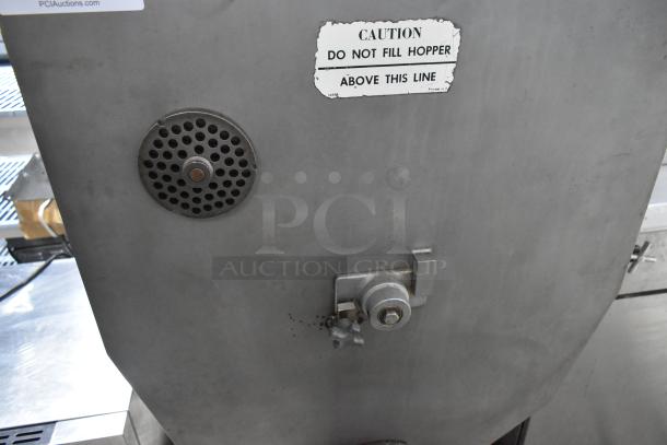 Hobart Metal Commercial Floor Style Meat Mixer Grinder. - Image 5 of 9