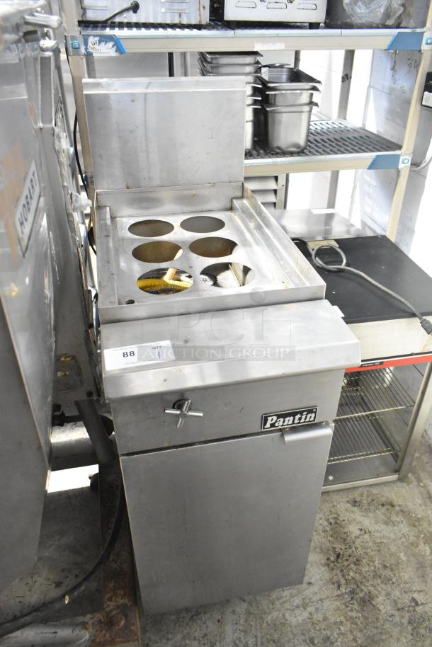 Pantin LT-GE150K Stainless Steel Commercial Floor Style Natural Gas Powered Pasta Cooker. 130,000 BTU. - Image 2 of 8