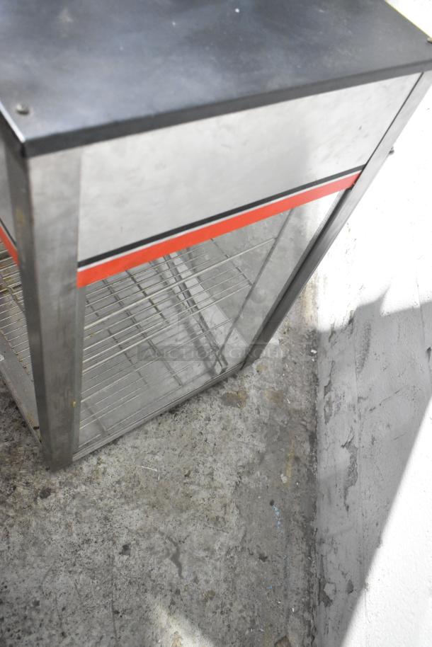 Hatco FDW-1X Metal Commercial Countertop Flav-r-fresh Heated Holding Display Cabinet Merchandiser. Missing One Pane of Glass. 120 Volts, 1 Phase. - Image 3 of 8