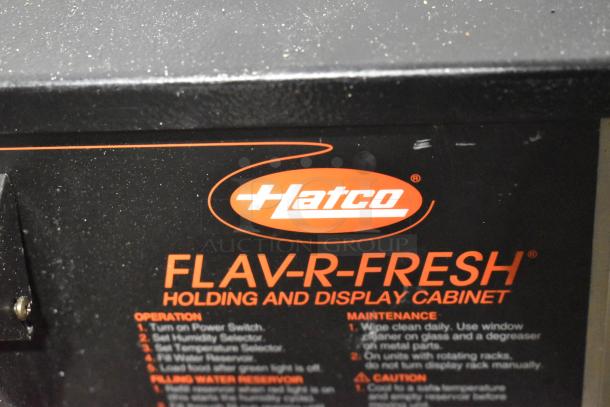 Hatco FDW-1X Metal Commercial Countertop Flav-r-fresh Heated Holding Display Cabinet Merchandiser. Missing One Pane of Glass. 120 Volts, 1 Phase. - Image 5 of 8