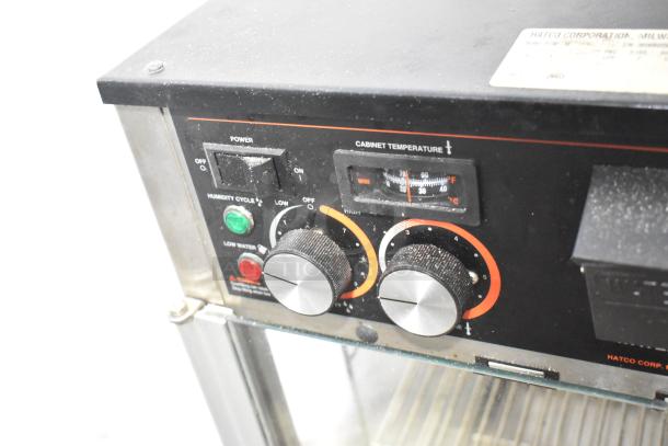 Hatco FDW-1X Metal Commercial Countertop Flav-r-fresh Heated Holding Display Cabinet Merchandiser. Missing One Pane of Glass. 120 Volts, 1 Phase. - Image 6 of 8