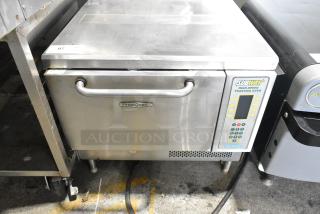 Turbochef NGC stainless steel commercial countertop rapid cook oven; electric, 208/230-240V, 1 phase, Subway branding.