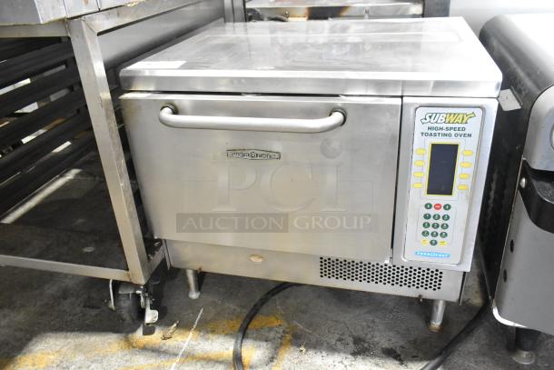 Turbochef NGC stainless steel rapid cook oven, countertop, electric, 208/230-240V, 1 phase, commercial use.
