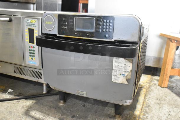 Turbochef Encore 2 rapid cook oven, commercial countertop model, 208/230-240V, used condition, clear control panel.