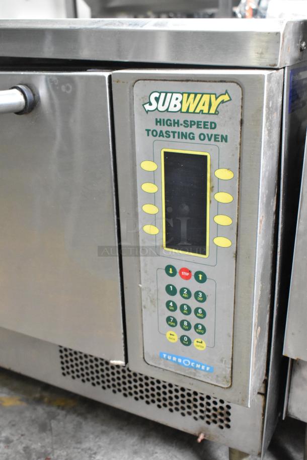 Turbochef NGC Stainless Steel Rapid Cook Oven, commercial countertop model, electric, good condition. 208/230-240V, 1 Phase.