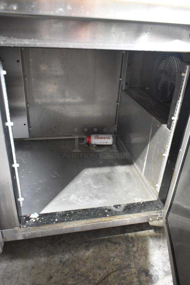 2021 Asber APTP 67 HC Stainless Steel Commercial Pizza Prep Table on Commercial Casters. 115 Volts, 1 Phase. - Image 8 of 11