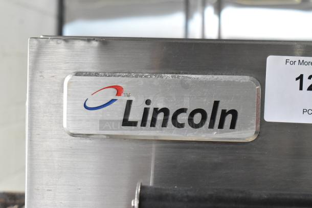 2 Lincoln Impinger 1132 Stainless Steel Commercial Electric Powered Conveyor Pizza Oven on Commercial Casters. 208 Volts, 3 Phase. 2 Times Your Bid! - Image 5 of 13