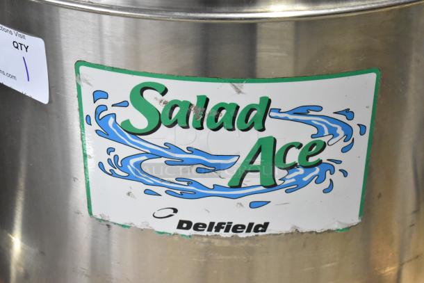 Delfield SALD-1 Stainless Steel Lettuce Spinner Salad Spinner on Commercial Casters. 115 Volts, 1 Phase. - Image 2 of 6
