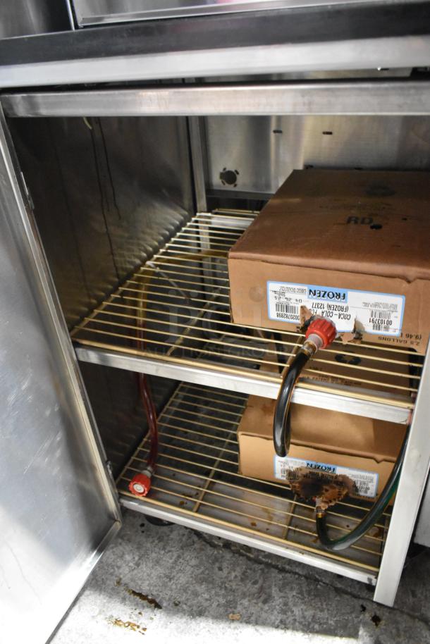 FBD FBD 563 Stainless Steel Commercial Floor Style 3 Flavor Slushie Machine on Commercial Casters. 125-245 Volts, 1 Phase. - Image 7 of 11
