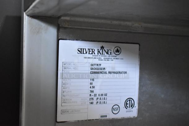 Silver King SKTTR7F Stainless Steel Commercial Undercounter Single Door Cooler. 115 Volts, 1 Phase. - Image 4 of 4