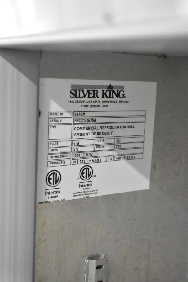 Silver King SKFSM Stainless Steel Commercial Prep Table on Commercial Casters. 115 Volts, 1 Phase. - Image 6 of 6