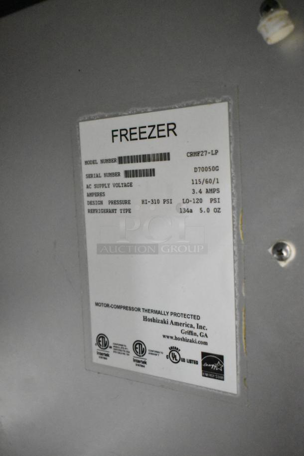 Hoshizaki CRMF27-LP Stainless Steel Commercial Single Door Undercounter Freezer. 115 Volts, 1 Phase. - Image 6 of 6