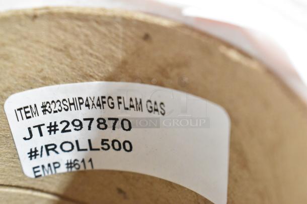 22 BRAND NEW! Boxes of Various Stickers Including Flammable Gas, High Claim Item, Additional Parts. 22 Times Your Bid! - Image 7 of 9