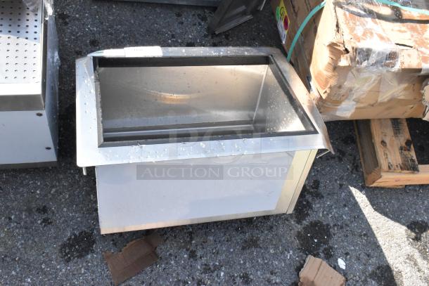 BRAND NEW SCRATCH AND DENT! Regency 600DIIB1824 18" x 24" Stainless Steel Drop-In Ice Bin - Image 1 of 5