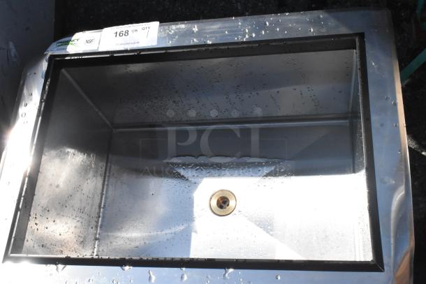 BRAND NEW SCRATCH AND DENT! Regency 600DIIB1824 18" x 24" Stainless Steel Drop-In Ice Bin - Image 4 of 5