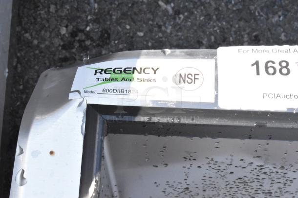 BRAND NEW SCRATCH AND DENT! Regency 600DIIB1824 18" x 24" Stainless Steel Drop-In Ice Bin - Image 5 of 5