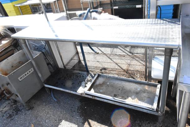 Stainless Steel Table w/ Under Shelf. - Image 2 of 5