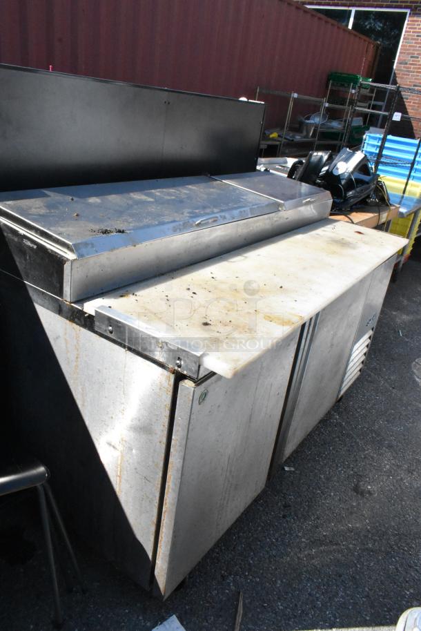Asber APTP 67 HC Stainless Steel Commercial Pizza Prep Table. 115 Volts, 1 Phase. - Image 1 of 12
