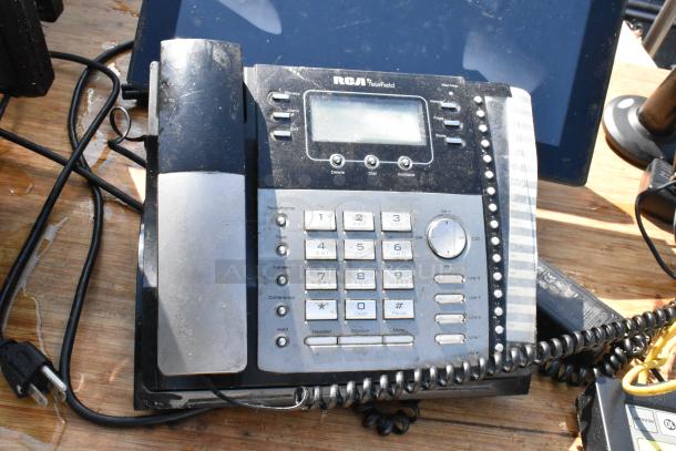 6 Various Items Including 3 Foodtec POS Monitor, RCA Corded Telephone, Credit Card Reader. 6 Times Your Bid! - Image 9 of 21