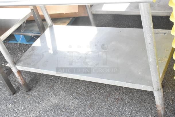 Stainless Steel Table w/ Under Shelf. - Image 3 of 4