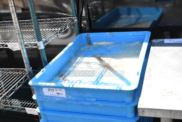 10 Poly Dough Bins on Dough Bin Dolly. 10 Times Your Bid! - Image 3 of 4