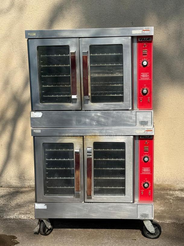VULCAN VC4GD Commercial Convection Oven DOUBLE Deck Gas with Solid State Controls - Image 1 of 6